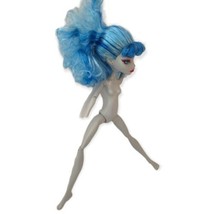 Monster High Ghoulia Yelps Doll Dot Dead Gorgeous Nude No Lower Arms Blue Hair - £14.00 GBP