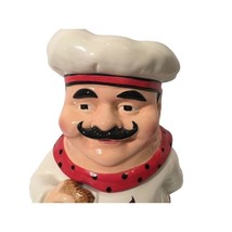 Tampa Bay Buccaneers Cookie Jar Ceramic Chef NFL Bucs Memory Company 2004 - $51.95