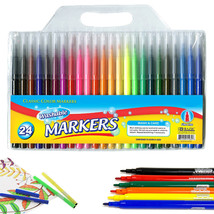 24 Pc Washable Classic Color Markers Assorted Colors Fine Tip Line Art C... - £16.72 GBP