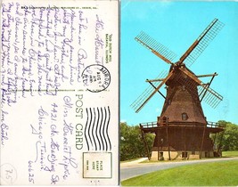 Illinois Batavia Old Dutch Mill Posted 1970 to Chicago Illinois Vintage Postcard - £7.56 GBP