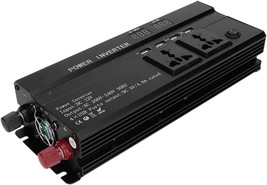 4000W Pure Sine Wave Power Inverter For Vehicles, With A 12V To 220V Dc To Ac - £78.27 GBP