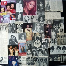 DIANA ROSS ~ Forty-Eight (48) Color and B&amp;W Clippings, ARTICLES from 1965-1984 - £10.05 GBP