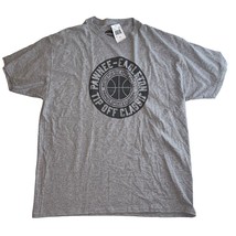 Parks and Rec Ripple Junction Gray Graphic Tee Short Sleeve T-shirt Unis... - £10.16 GBP