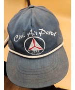 Civil Air Patrol Hat vtg usaf trucker mesh rope retro made in usa adjust... - £13.41 GBP