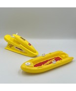 1994 Mattel Barbie Baywatch Lifeboat &amp; Wave Runner - £11.36 GBP