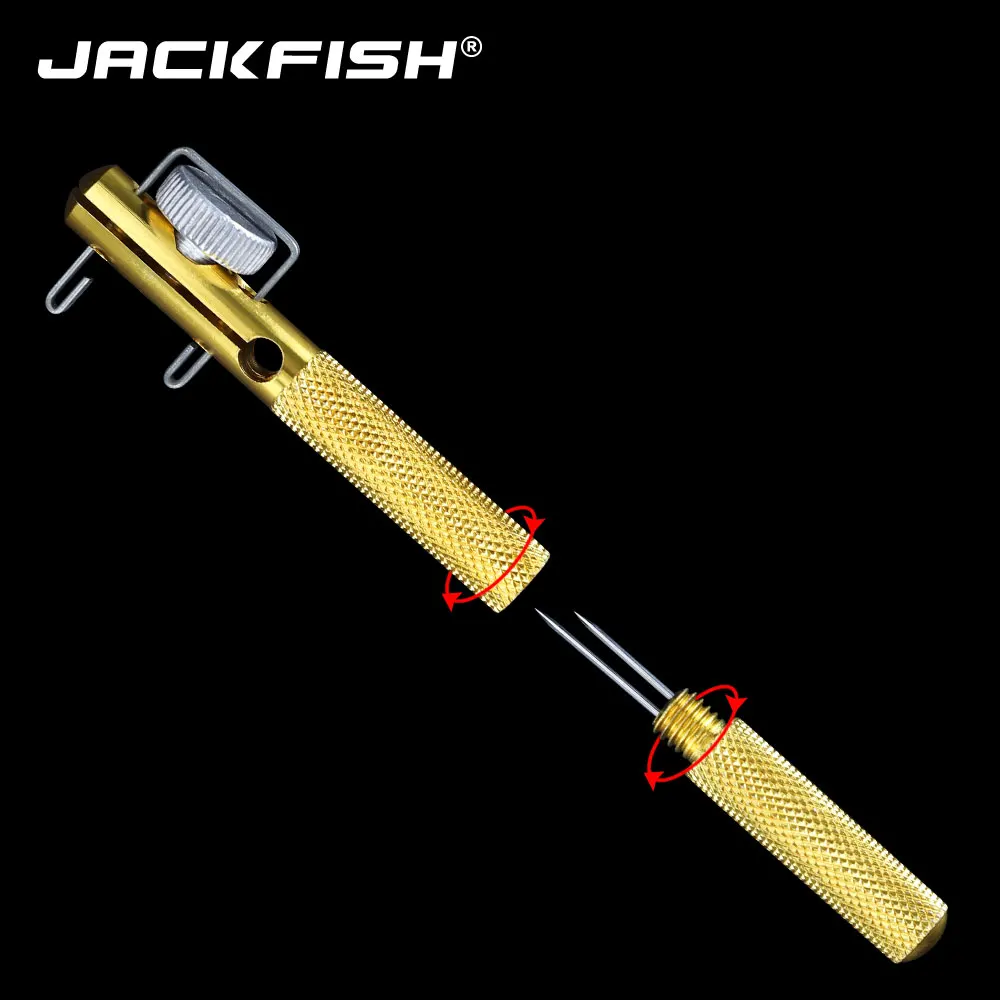 JACKFISH 11CM Metal Fishing Hook Knotting Tool &amp; Tie Hook Loop Making Device &amp; H - $31.63