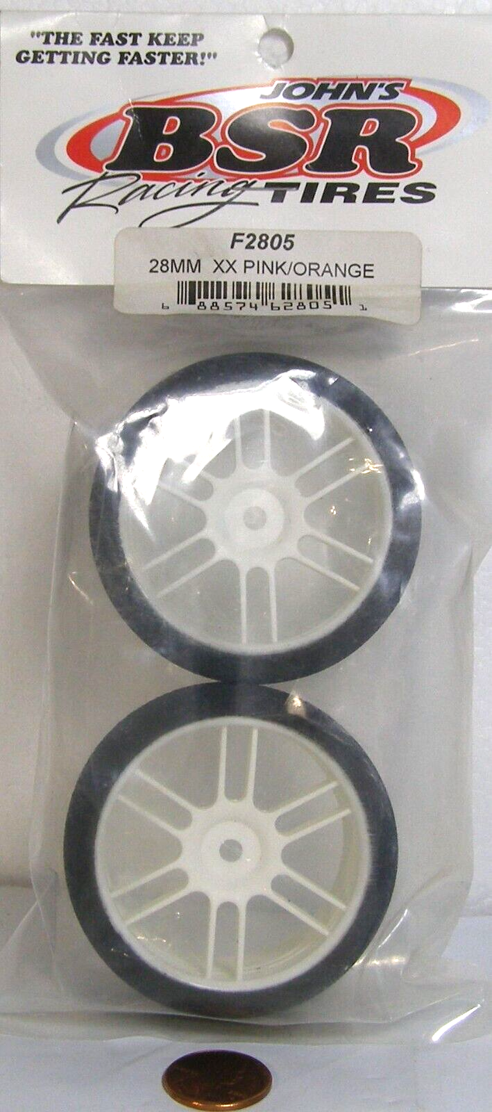 John&#39;s BSR Racing Tires F2805 28mm 2 BXR Tow XX 2pc   SIM - $15.95