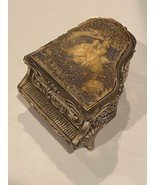 Vintage Piano Music Box Cameo Couple Lid Plays &quot;The Way We Were&quot; *Pre-Ow... - $30.68 CAD