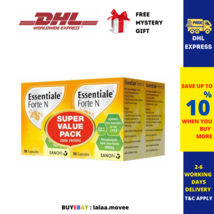 Essentiale Forte N Liver Detox &amp; Liver Tonic Supplement 180s FREE DHL EXPRESS - £90.52 GBP