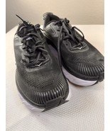 Hoka One One Bondi 7 Athletic Running Shoes Women&#39;s 8.5 Black EUC FREE SHIP - $40.96