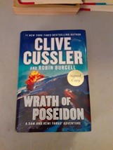 SIGNED Wrath Of Poseidon - Clive Cussler (Hardcover, 2020) 1st, VG+ - £17.08 GBP