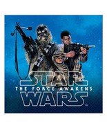 Star Wars EP7 Dessert Beverage Napkins Birthday Party Tableware 16 Ct - $90.77 MXN
