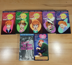 Lot of 7 I LOVE LUCY Comedy VHS TAPES Very First Show 50th Anniversary +10 shows - £13.58 GBP