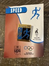 US Olympics Speed Atlanta 1996 Small Pin - $74.70
