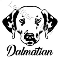 Dalmatian Design Vinyl Checkbook Cover - £6.85 GBP