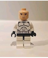 Lego Phase 1 Clone Trooper Minifigure sw0201 Star Wars The Clone Wars - $4.95