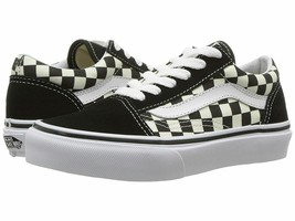 Children Unisex Shoes Vans Kids Old Skool Primary check blk/white  size ... - £43.51 GBP