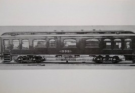 Railroad Postcard Train Locomotive 999 William Reed Gordon 1979 Rochester NY - £11.39 GBP