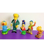 Lot of Simpsons Toys Burger King Camping (1990) + Mr Burns Action Figure... - £14.61 GBP