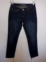 AEROPOSTALE LADIES DK WASH CURVY STRETCH SKINNY JEANS-6S-BARELY WORN-COT... - £10.99 GBP