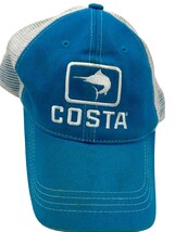 Costa Del Mar Unisex Adult Costa Mesh Blue Snap-back Hat Cap OSFA - $7.60