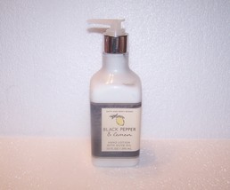 Bath & Body Works Black Pepper & Lemon Hand Lotion w Olive Oil 10 oz New - $27.99