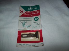 Vintage Singer SEWING MACHINE SEAM GUIDE SET 160934 NEW Made in Great Br... - £15.68 GBP