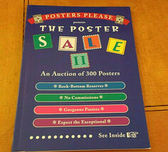 Posters Please Auction Catalog The Poster Sale II of 300 Posters Septemb... - $8.42 CAD
