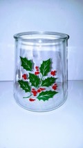 Vintage Holly &amp; Berries Canister  - $14.85