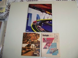 Tyco toy train/slot car catalogs 1972 1974-75 1978 - $24.95