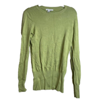 CAbi Womens Long Sleeve Green Pullover Light Sweater Size Medium - £10.86 GBP