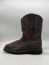 Cody James C9WR5 Mens Brown Leather Pull On Work Western Boots Size 11.5 D - £47.06 GBP