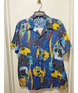 Robert Graham - Blue Short Sleeve - Men's Medium Button Down Classic Fit - $183.15