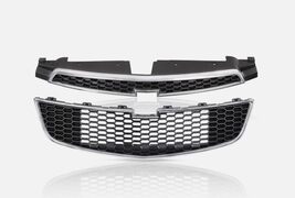 Fit For 2011-2014 Chevy Cruze Front Bumper Upper &amp; Lower Grille Set Of 2... - $40.48 CAD