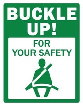 Picniva 2Pack 5&quot; Buckle Up! for Your Safety Taxi Notice/Warning/Reminder... - $109.94 MXN