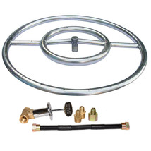18 in. Stainless Steel Ring Pro-Kit Natural Gas - £164.28 GBP