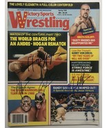 Hulk Hogan +3 Legends Autographed Complete &quot;Wrestling&quot; Magazine - $2,850.83 MXN