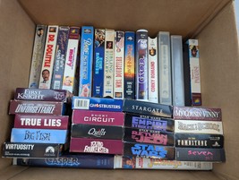 Lot of 34 VHS Tapes Movie Lot - Star Wars, Action, Adventure, Sci-Fi, Co... - $832.09 MXN