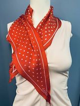 Echo Red Scarf,Red &amp; White - $16.00