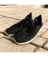 Nike Mens 10 Roshe Run Running Shoes Black  555602-002 Low Top Woven Lac... - $51.21 CAD