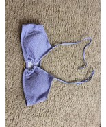 Bathing suit bra top size s beach wear purple - $12.00