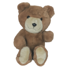 Vintage 1983 Trudy Brown Teddy Bear Plush 14.5&quot; - £25.81 GBP