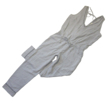 NWoT Anthropologie Cloth &amp; Stone Juliana Jumper in Gray Cropped Jumpsuit M - £49.56 GBP