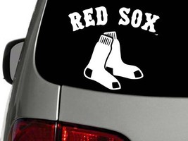Boston Red Sox Baseball Vinyl Decal Car Sticker Wall Truck Choose Size Color - £2.17 GBP+