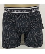 Calvin Klein Men's Micro Boxer Brief  Large 36-38 Gray Lettering Print  ... - $17.99