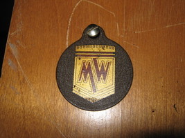 &quot;MW&quot; Badge /Inspection Plate From National Sewing Machine - £3.95 GBP