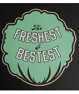 Authentic Jimmy Johns The Freshest &amp; Bestest Green Lettuce Tin Sign 8.5&quot;... - £15.72 GBP