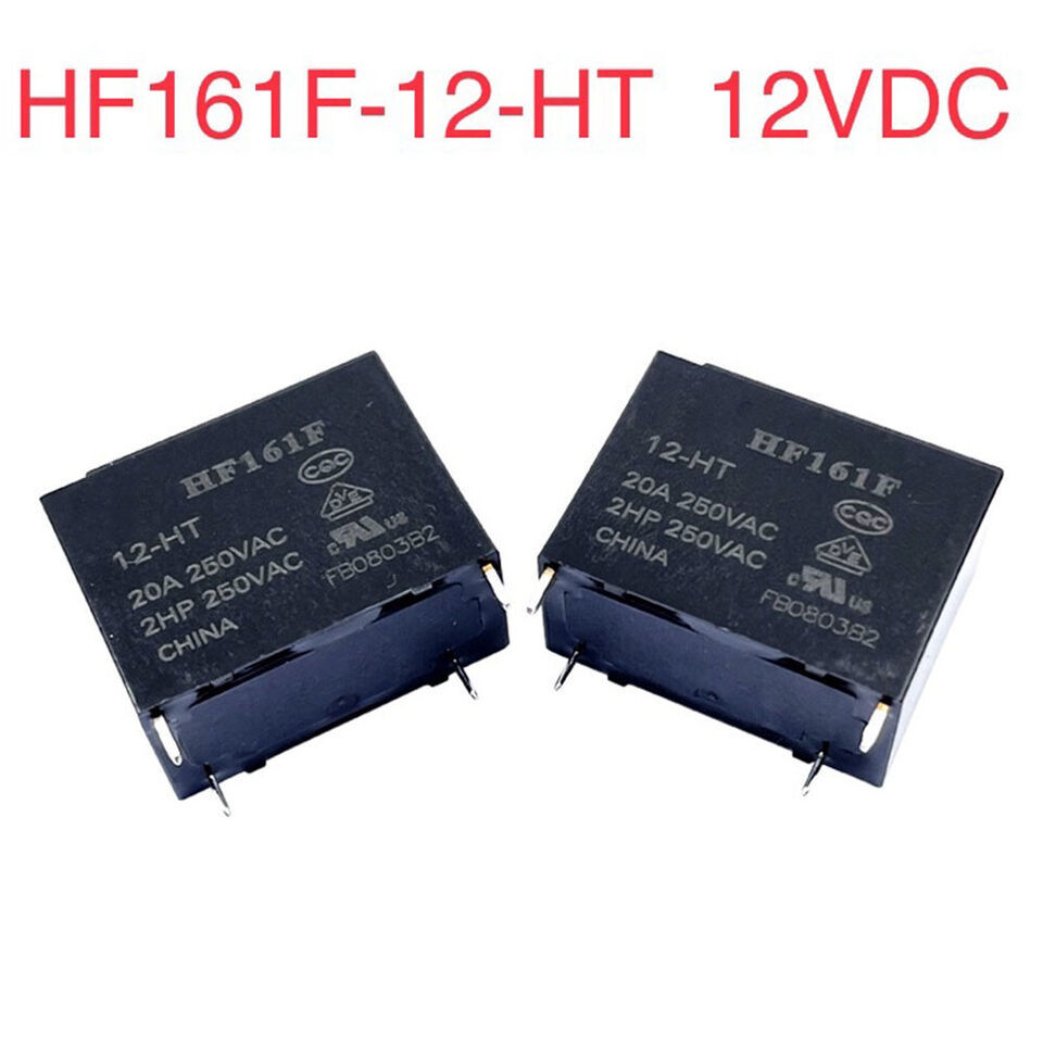 10Pcs For HONGFA HF161F-12-HT 12VDC 4Pins Relay - $12.34