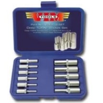 VIM Tools Deep Torx Socket Set E4-E18 11 Pc Set - $2,216.14 MXN