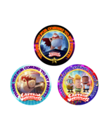 12 Captain Underpants Movie Birthday Party Favor Stickers (Bags Not Incl... - $10.88